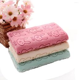 Towel 3pcs/lot Cotton Blend Universal Soft Towels 35X75 Cm 3 Colors Print Face Bath