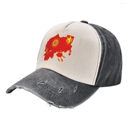 Ball Caps Macedonia Baseball Cap Luxury Birthday In The Hat For Men Women's