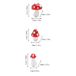 2023 Lovely Mini Cute Mushroom Refrigerator Stickers Magnetic Fridge Magnets Lightweight Magnetic Stickers Household Supplies