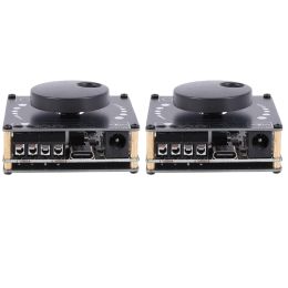 Amplifier HFES 2X XYAP50L Mini Bluetooth 5.0 50W+50W Wireless Audio Power Digital Amplifier Board Stereo Amp 3.5MM AUX USB APP