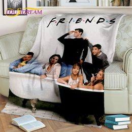 Friends Classics TV 3D Blanket,Soft Throw Blanket for Home Bedroom Bed Sofa Picnic Travel Office Cover Rest Blanket Kids Gift