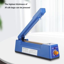 Machine 100/200mm Heat Sealing Hand Impulse Sealer Portable Heat Vacuum Sealer Adjustable Household Food Packing Tool