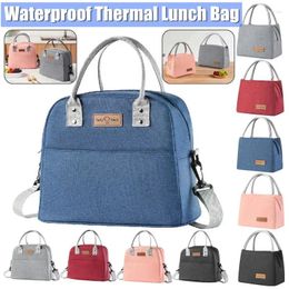 Dinnerware Waterproof Thermal Lunch Bag Protable Tote Cooler For Office/School/Picnic/Travel/Camping