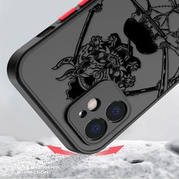 Comics O-One Piece Anime Matte Coque Case for Huawei NOVA Y70 9 8 8SE 7 7SE 7I 6 5 5I 4 3I Pro 4G 5G Black Silicone Funda Cover