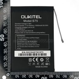 100% Original 10000mAh Replacement Battery for OUKITEL WP6 OUKITEL S75 High capacity Quality Battery Batteria+Gift+Track Code