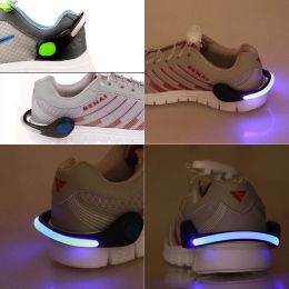 Lighted Shoe Clip Light Outdoor Running Light LED Luminous Night Safety Warning Bright Flash Light Sport Bicycle Gear Shoe Light
