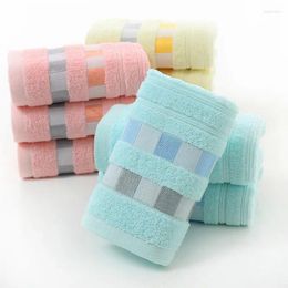 Towel 33 73cm Home Textile Plain Square Pure Cotton Promotion Gifts Color Quick-dry Type Face 3pcs/lot