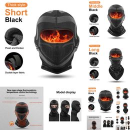 New 2024 Car Electronics Winter Warm Balaclava Hat Breathable Cycling Cap Outdoor Sport Full Face Cover Scarf Motorcycle Bike Helmet Liner For Men Women