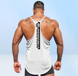 Cotton Gyms Tank Tops Men Sleeveless Tanktops For Boys Bodybuilding Clothing Undershirt Fitness Stringer Vest64330482860804