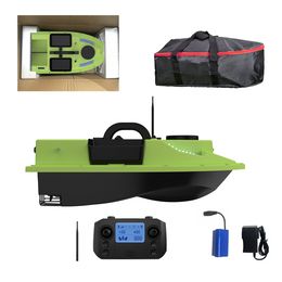 Remote Control Bait Boat Beidou GPS 99 Fixed Points Outdoor 4 Hopper RC Fishing Boat 3KG Load 600M LED Light Auto Return
