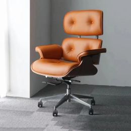 Designer Ergonomic Desk Chair Modern Lounge Executive Office Chairs Nordic Mobile Recliner Cadeira De Escritorio Furniture DWH