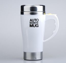 Epacket 450ML Automatic Stirring Magnetic Coffee Mug Stainless Steel Milk Mixing Water Cup Blender Lazy Smart Breakfast Thermal Cu5337871