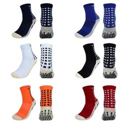 mix order s football socks nonslip Trusox socks men039s soccer quality cotton Calcetines2674974