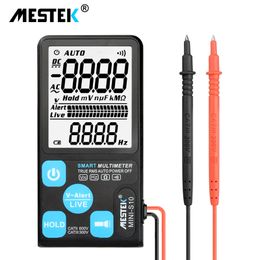 MESTEK S10 Digital Smart Multimeter Transistor Testers 6000 Counts True RMS Auto Electrical Capacitance Metre Resistance Tester
