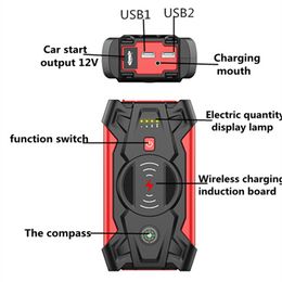 Power Bank 39800mAh Jump Starter Portable Charger Car Booster 12V Auto Starting Device Emergency Car Battery Starter Charger