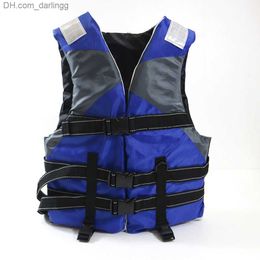 Life Vest Buoy Hot selling lifestyle vest outdoor surfing life jacket swimming and skiing suit fishing professional drifting for children and adultsQ240412