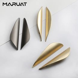 Zinc Alloy Handles for Cabinets and Drawers Knobs Modern 96mm Wardrobe Door Pulls Gold Kitchen Cabinet Handle Furniture Handles