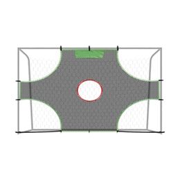 1/3 Holes Football Training Shooting Target Net Soccer Goal Football Practise Target Ball Net Goalkeeper Football Goal Net