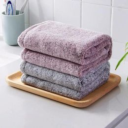 Towel Vanzlife Absorbent Bamboo Charcoal Fibre Thick Hand Portable Children Adult Face Soft Washcloth