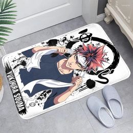 Carpets Doormat Food Wars! Shokugeki No Soma Home Mat Machine Made Anti Slip Carpet Living Room/Hallway Bath For Kids Gift