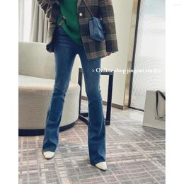 Women's Jeans 2024 Slim Trumpet Y2k Pants Clothing Cargo Women Baggy Streetwear Korean Fashion Oem Shorts Denim Trousers Vintage