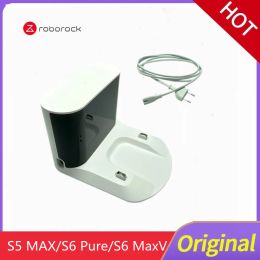 Shavers Original Roborock Sweeper S5 Max / S6 Pure / S6 Maxv Ce Base Charger Base Charging Pile Charging Base Accessories