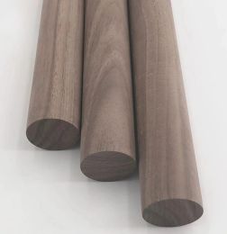 Diameter:4cm Length:30cm/ 40cm/50cm American Black Walnut Round Wood Stick Round wooden strip DIY Wood