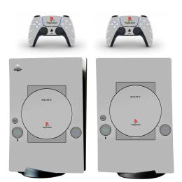Cases Gradient Color PS5 Digital Version Skin Sticker Decal Cover for PlayStation5 Digital Version 2 Controllers Skin Sticker Vinyl