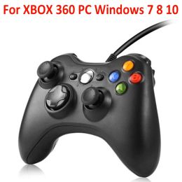 Gamepads For Xbox 360 Controller USB Wired Vibration Gamepad Joystick For PC Windows 7 / 8 / 10 Controller Joypad with high quality