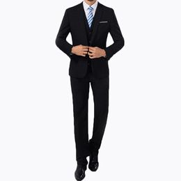 Mens Suits Formal Blazers Jacket Coat Pants Slim Business Suit Tuxedos Party Weddings Trousers Male Fashion Groom 240412