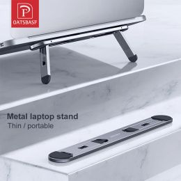 Stand Oatsbasf Laptop Stand For MacBook Air Pro Support Tablet Portable Notebook Stand Mini Riser Foldable Tablet Holder Cooling Mount