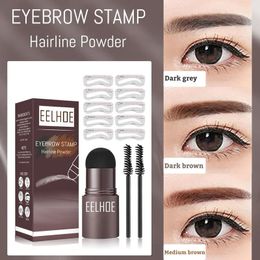 2023 Professional One Step Eyebrow Stamp Shaping Set Enhancer Waterproof Makeup Beauty Products For Women Eye Brow Templates