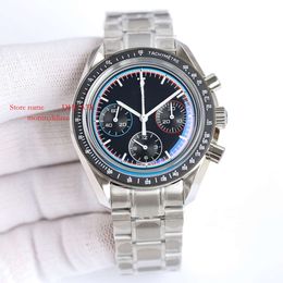 Watch 310.63.42.50.02. SUPERCLONE Moon Business 316L 3861 42Mm Men's Saturn Watches Watchesmen's Pluto Chronograph Business Designers 464