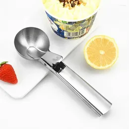 Coffee Scoops Factory Wholesale Stainless Steel Cream Dipper Dual-Purpose Ice Ball Scoop Fruit Spoon