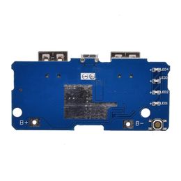 5V 2A Power Bank Charger Module Charging Circuit Board Step Up Boost Power Supply Module 2A Dual USB Output 1A Input