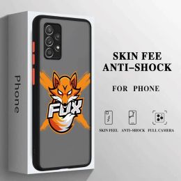 Motorcycle Racing Foxes Phone Case for Samsung Galaxy A52 A72 A12 A13 A21s A22 A23 A24 A32 A33 A50 A51 A54 A70 A72 A73 5G Cover