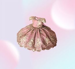 Newborn Baby Girl 1 Year Birthday Dress Tutu First Christmas Party Cute Bow Dress Infant Christening Gown Toddler Girls Clothes9274614