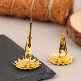 Mini Lotus Fragrance Clip Incense Burner Home Fragrance Incense Stick Holder Home Decor Ornaments