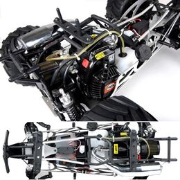 Ruofan BM5 RC 1/5 Gasoline-powered Big Truck 4WD Oil-powered Off-road Vehicle High-speed Fuel Model Climbing Vehicle