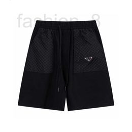 Men's Shorts Designer Knitted of summer thin and loose shorts pure cotton casual shorts men's outerwear shorts 5 0W0P