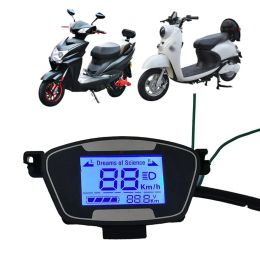 48-72V Ebike Scooter LCD Display Motor Speedmeter Screen For Electric Bike E-Bike Motorcycle Control Panel Display Accessories