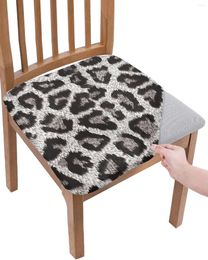 Chair Covers Animal Skin Texture Leopard Elasticity Cover Office Computer Seat Protector Case Home Kitchen Dining Room Slipcovers