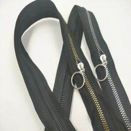1/2/3/5/8/10Meters 5# Resin Zipper Clothing Backpack Zipper DIY Sewing Sealing Repair Accessories