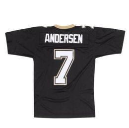 Stitched football Jerseys 7 Morten Andersen 1982 mesh Legacy Retired retro Classics Jersey Men women youth S-6XL