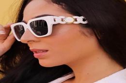 Square Sunglasses Women White Oversized Brand Designer Sun Glasses Female Retro Eyeglasses Big Frame Gradient Lady Mirror Lunette 5676785