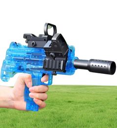 Uzi Blaster Manual Soft Bullet Submachine Plastic Gun Toy With Bullets For Kids Adults Boys Outdoor Games Props6290869