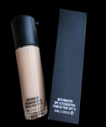 Brand cosmetic 6 color liquid foundation SPF15 NC15 NC20 NC25 NC30 NC35 NC40 35ml Concealer highlighter Brighten makeup7283858