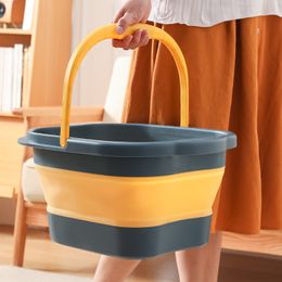 Foldable Footbath Massage Bucket Soaking Bucket Folding Basin Spa Foot Bath Bucket Household Sauna Bathtub Pedicure Bath Bathtub