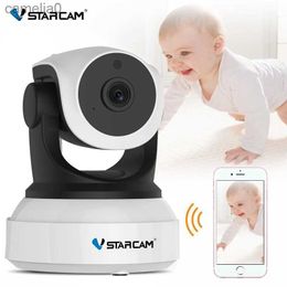 IP Cameras Vstarcam C7824WIP 720P Wireless WiFi IP Camera Security Baby Monitor IP Network intercom Mobile App Night Vision CameraC240412