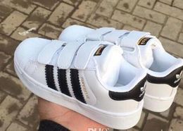 new Brand Shell Head boy girls Sneakers Superstar children Kids Shoes new stan shoes fashion smith sneakers leather sport shoes259922564